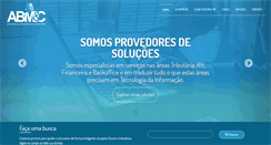 Desktop Screenshot of abmc.com.br